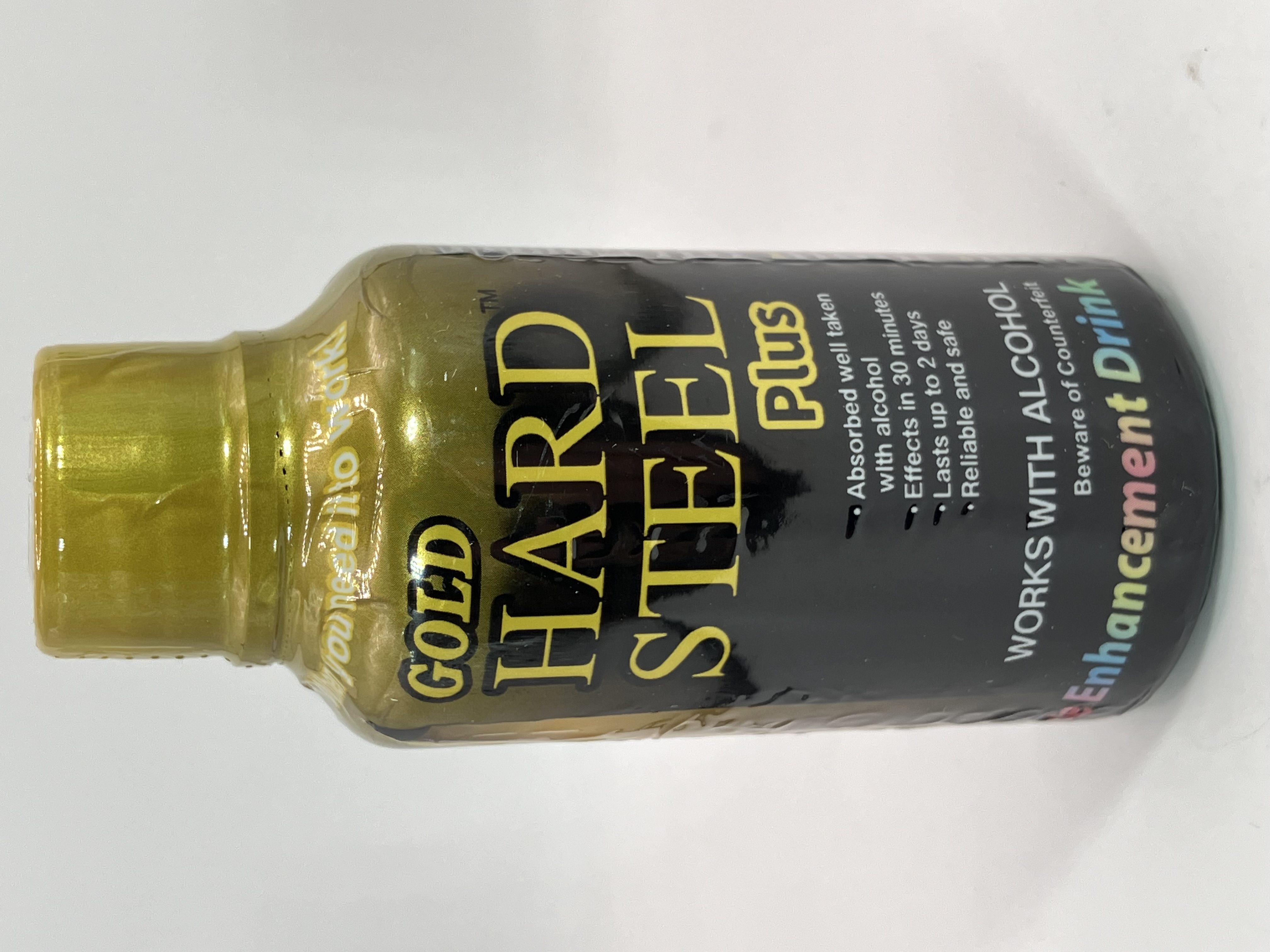 Gold Hard Steel Plus Bottle