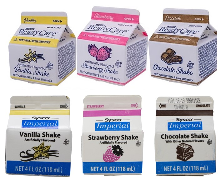 Lyons ReadyCARE and Sysco Imperial Shakes Combined Product Image