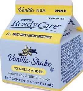 Lyons ReadyCare No Sugar Added Vanilla Shake