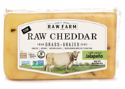 Raw Cheddar Jalapeno 16 oz block