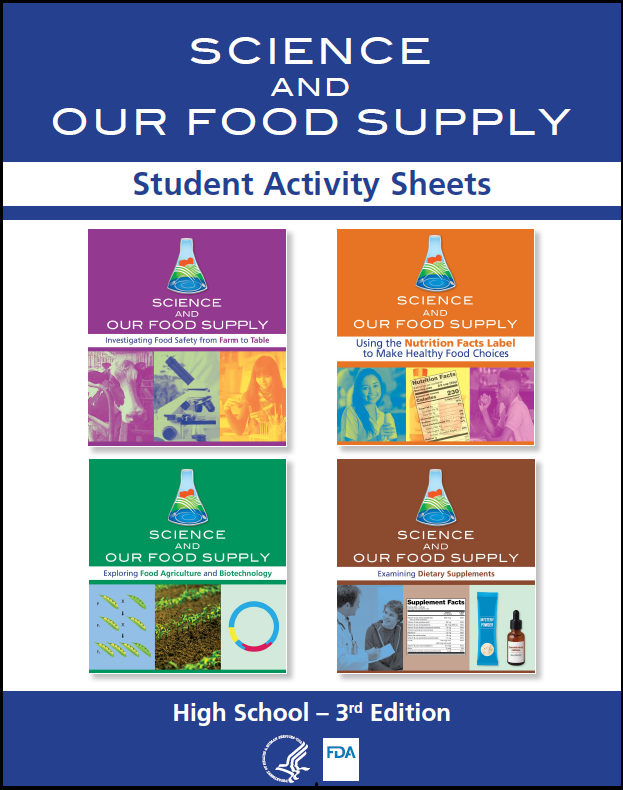 Science Our Food Supply: Fillable High School Student Activity Sheets