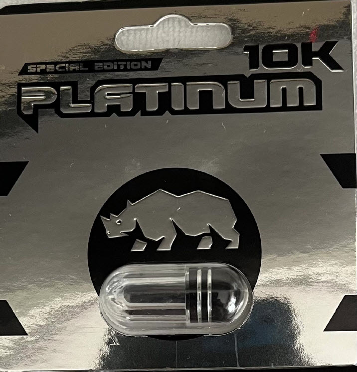 Special Edition Platinum 10K may be harmful due to hidden drug ingredients