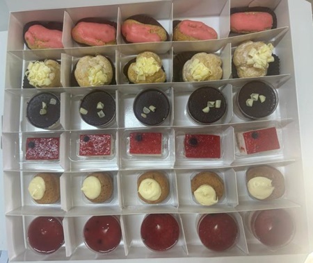 Sweet Cream - Mini Patisserie - Tray B