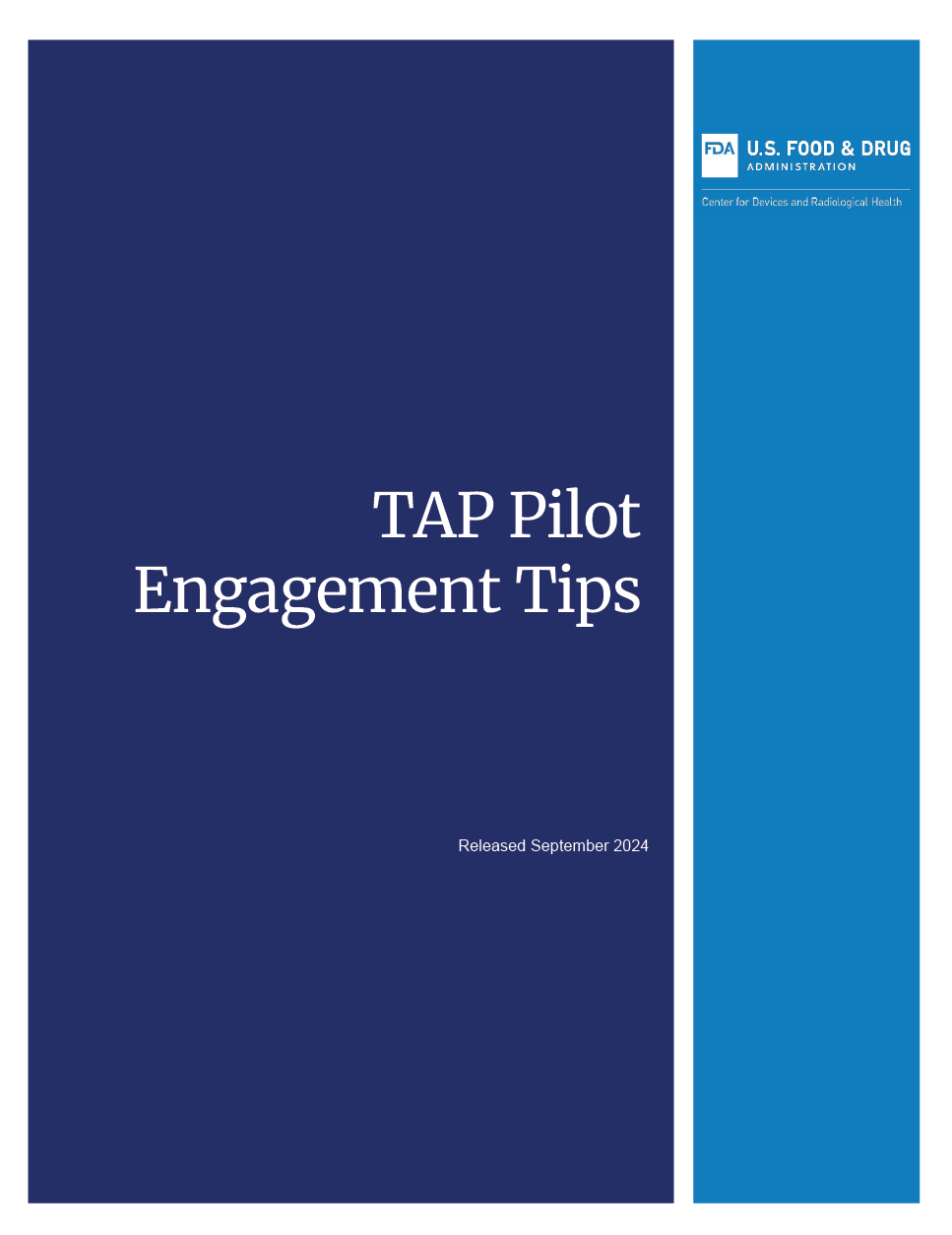 TAP Pilot Engagement Tips cover