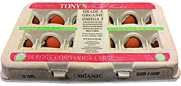 Tony's Fresh Market 18 Count of Eggs