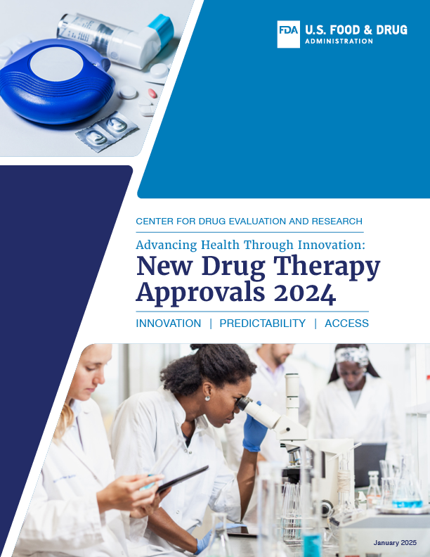 2024 New Drug Therapy Approvals Report Cover