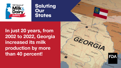 State Salute for Milk & Dairy Safety: Georgia