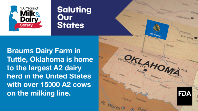 State Salute for Milk & Dairy Safety: Oklahoma