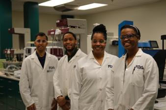 New York Medical Products Laboratory team