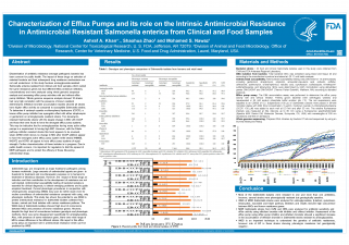 Thumbnail Characterization of Efflux Pumps and its role on the Intrinsic Antimicrobial Resistance in Antimicrobial Resistant Salmonella enterica from Clinical and Food Samples