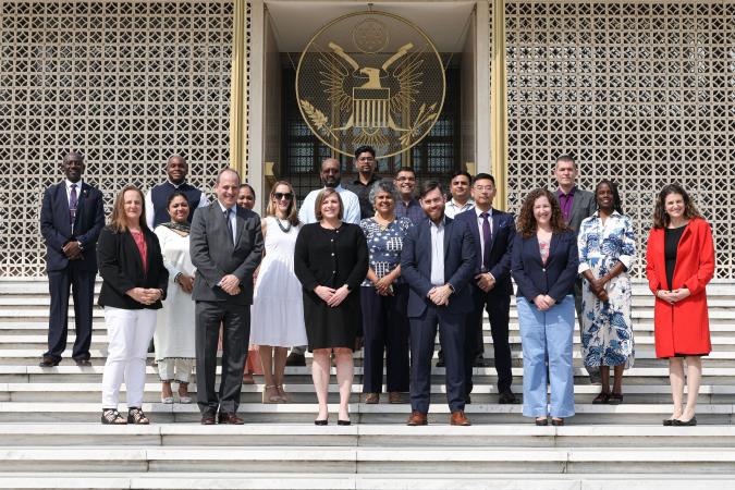 Trzeciak with the FDA's India Office at the U.S. Embassy in New Delhi.