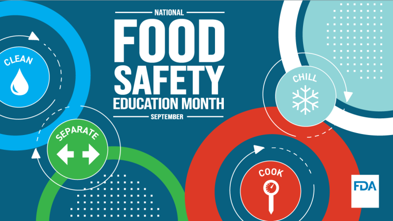 September is National Food Safety Education Month!