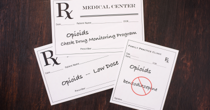 Opioid prescriptions