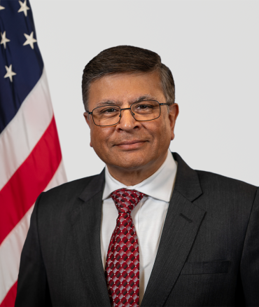 Headshot of FDA's CIO, Vid Desai