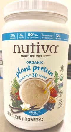 Nutiva organic plant 2024 protein superfood 30 shake