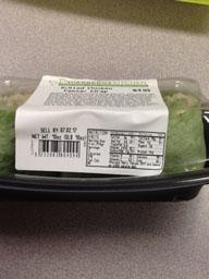 "Photo:  Nutrition Facts Label - DIEBERGS KITCHEN Grilled Chicken Caesar Wrap"