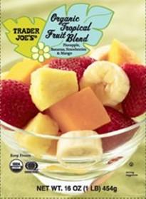 Image 10 - Labeling, Trader Joe’s Organic Tropical Fruit Blend packaged in a 16-ounce plastic bag 