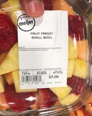 Image – MEIJER FRUIT FRENZY SMALL BOWL