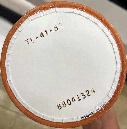 Image 4: Bottom of carton TL-41-80, BB041324