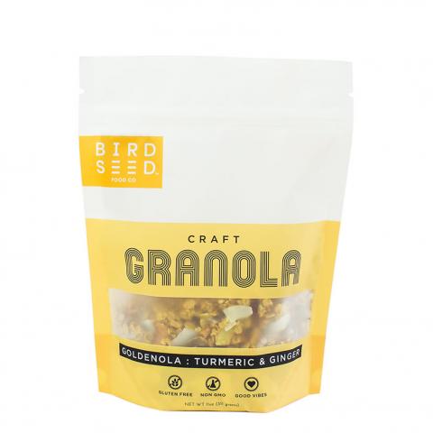 Product image front Bird Seed Food Co Craft Granola Goldenola Turmeric and Ginger