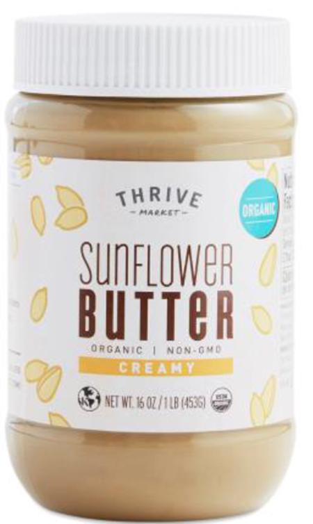 “Thrive Market, Sunflower Butter, Creamy, 16 oz.”