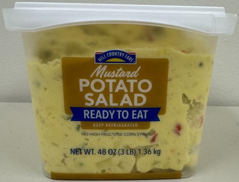 Reser s Fine Foods Announces Voluntary Recall of Hill Country Fare Mustard Potato Salad With a Use By Date of JUL 26 24 FDA