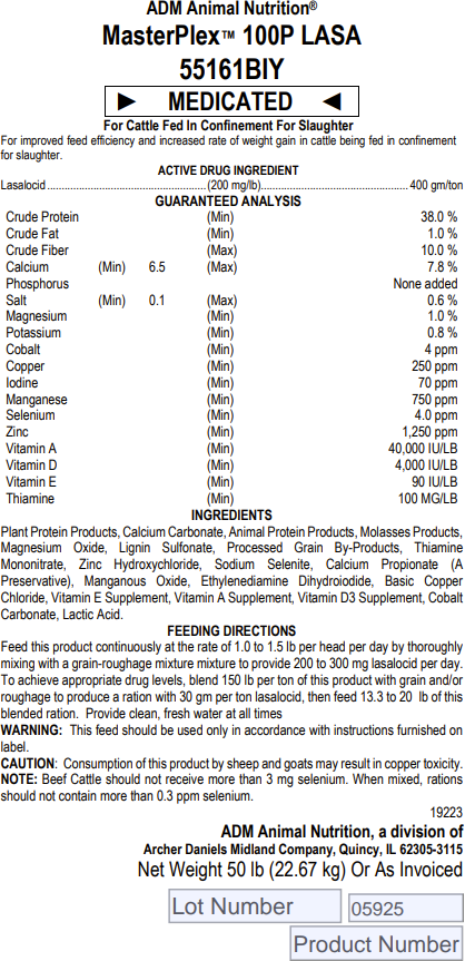 Image 15: MasterPlex 100P LASA 55161BIY (Medicated), 50 lb.