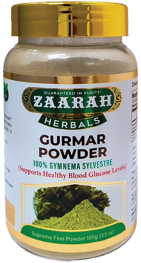 Image 2 – Labeling, Zaarah Herbals Gurmar Powder