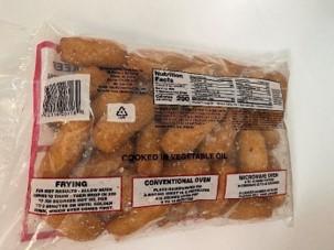 Hushpuppies With Onions, 1 lb, back label