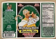 Image 2: Best by: 11/07/2026A: Product label for Monkey Mop BBQ Sauces, 12 oz. 