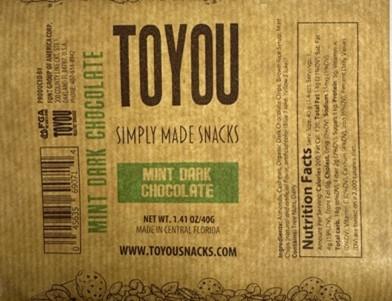 TOYOU SNACKS Issues Allergy Alert On ToYou Snacks Snack Bars Due To ...