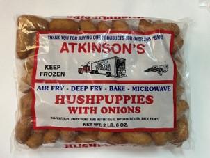 Hushpuppies with Onions, 2lb 8 oz, front label