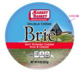 Market Basket Brie 6/8oz