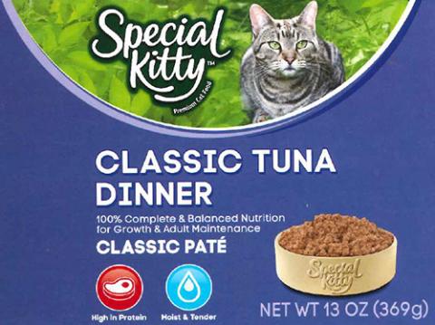 Special kitty cat 2024 food recall 2018