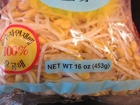 Product front image GOODSEED Soy Bean Sprouts NET WT 16 oz