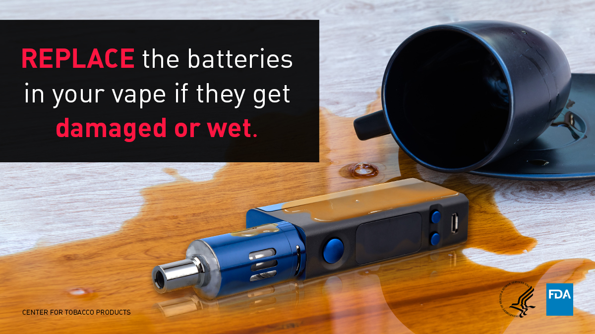 Tips to Help Avoid Vape Battery or Fire Explosions FDA