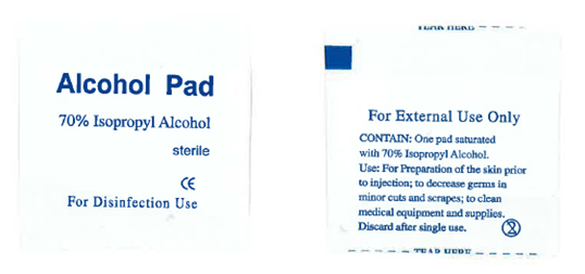 what is alcohol pad