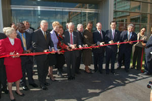 This is a photograph of the White Oak Building 2 Central Shared Use Ribbon Cutting