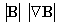 Formula to determine the magnetically-induced deflection force - product of the magnitude of the magnetic field and the spatial gradient of the magnetic field