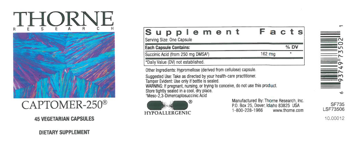 Captomer-250 labeling